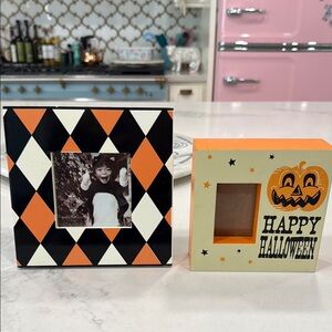 Halloween Themed Picture Frame Set
